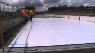 Waterproofing Membrane Installation [upl. by Flodur]