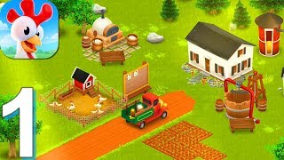 Hay Day  Gameplay Walkthrough Part 1 Tutorial AndroidiOS [upl. by Dixil]