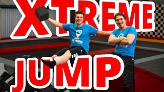 Trampolinhalle Ulm  Xtreme Jump im Test [upl. by Olram]