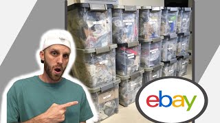 The BEST Way to Organize Your eBay Product Inventory  Using a SKU System as a Storage Solution [upl. by Mcilroy]