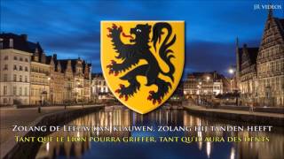 Hymne Communauté Flamande traduction  Anthem of Flanders NLFR [upl. by Wescott771]