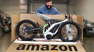 I BOUGHT the CHEAPEST ELECTRIC dirt bike on Amazon [upl. by Beora884]