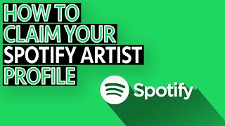 How to claim your Spotify Artist profile [upl. by Nehtan]