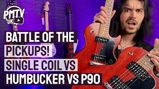 Guitar Pickups Explained  Single Coil vs P90 vs Humbucker  Which Pickup Is Best For You [upl. by Felicidad]