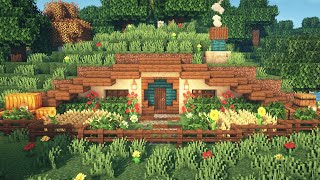 Minecraft  How to Build a Hobbit Hole [upl. by Senior]