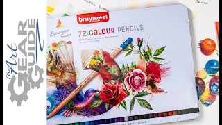 Bruynzeel Expression Coloured Pencil Review [upl. by Anatnahs]