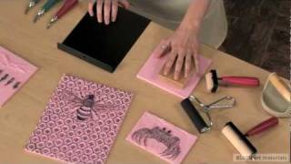 Linoleum Block Printing  Getting Started [upl. by Harlamert]