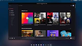 Install the official Deezer app on Linux Solus [upl. by Annahsal96]