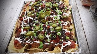 How to Make Super Nachos  Beef Recipes  Allrecipescom [upl. by Issiah]