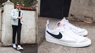 How to Style Nike Blazer Low  Outfit Ideas [upl. by Admama173]