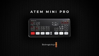 Blackmagic ATEM Mini Pro  Features [upl. by Nathaniel]