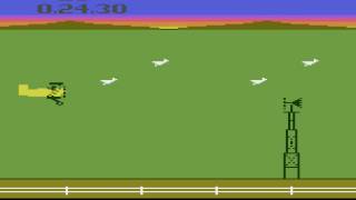 Atari 2600 Longplay 056 Barnstorming [upl. by Lhok]