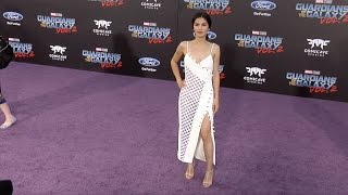 Elodie Yung quotGuardians of the Galaxy Vol 2quot World Premiere [upl. by Rumit701]