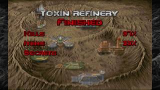 Doom 1993 Episode 1 Level 3 Toxin Refinery All Secrets Walkthrough [upl. by Annawit299]