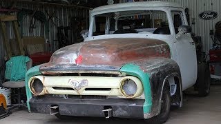 1956 Ford F100 Pickup Truck Build Project [upl. by Goodyear]