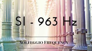 SI  963 Hz  pure Tone  Solfeggio Frequency  8 hours [upl. by Adalia]