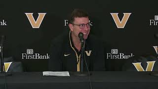 Vanderbilt Mens Basketball  New Orleans Postgame [upl. by Edyth]