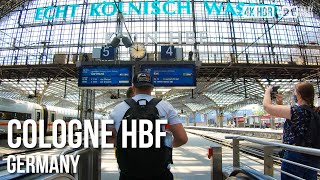 Cologne Hauptbahnhof  🇩🇪 Germany 4K HDR Walking Tour [upl. by Doris]