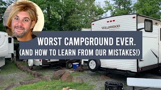 Worst RV Campground Ever  And How we Saved our Weekend [upl. by Haibot]