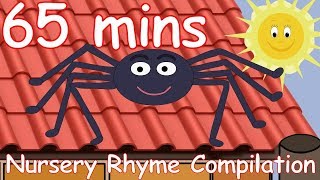 Incy Wincy Spider And lots more Nursery Rhymes 65 minutes [upl. by Agathy]