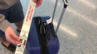 Baggage Claim Carousel at Lynchburg Regional Airport LYH [upl. by Ttehr]