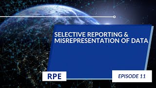 Selective Reporting amp Misrepresentation of Data  Episode 11  Research Ethics [upl. by Orrin108]