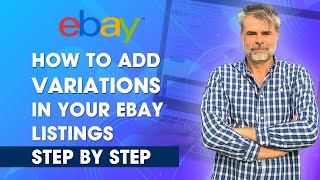 How To Add Variations In Your eBay Listings  STEP BY STEP [upl. by Horner]