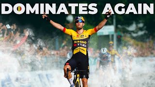 WOUT VAN AERT 2023  DOMINATES AGAIN [upl. by Arrotal832]