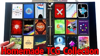 My Homemade TCG Collection 500 Cards [upl. by Byrn]