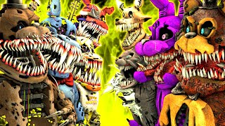 SFM FNaF Corrupted vs Twisted [upl. by Addie]