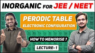 Inorganic Chemistry for JEENEET  Periodic Table  Lecture 1 [upl. by Aicinat88]