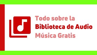 Biblioteca de Audio de YouTube 2022 🎵 Musica gratis YouTube [upl. by Schnell]