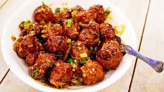 Cabbage Manchurian Recipe  Restaurant Style Veg Manchuria  Indo Chinese CookingShooking [upl. by Yunick]