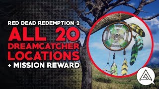 Red Dead Redemption 2  All 20 Dreamcatcher Locations Guide amp Reward [upl. by Garrick]