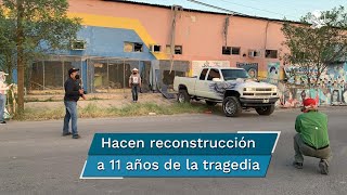 FGR hace reconstrucción del incendio de la Guardería ABC [upl. by Faso]