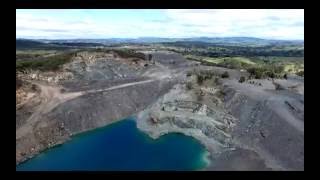 ASBESTOS Mine Barraba Flyover 19thSept2016 [upl. by Kenaz]