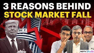 Why Is Stock Market Falling  Nifty Sensex Down  Share Market Down NEWS [upl. by Murrah341]