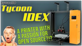 Kywoo3D Tycon IDEX  A Passion for Open Source [upl. by Polard307]