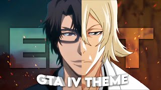 Aizen x Urahara  GTA IV Theme Edit [upl. by Nare]