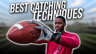 How To PROPERLY CATCH a Football for Beginners Wide Receivers [upl. by Harias168]