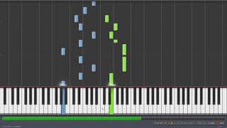 La Strasbourgeoise  Piano Tuto Synthesia [upl. by Ready726]