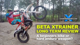 Beta Xtrainer review beginners dirt bike or hard enduro weapon ︱Cross Training Enduro [upl. by Chaddy]