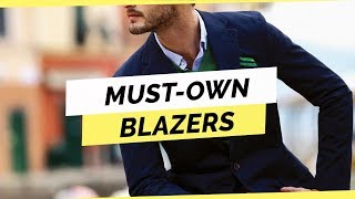 3 Types Of Blazers Every Man Should Own [upl. by Yaluz]